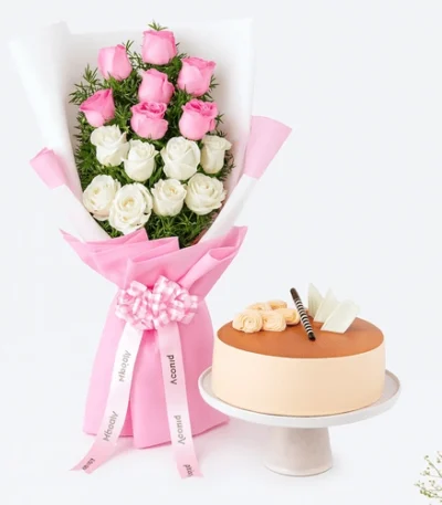 Cake & Flower Combo G-13