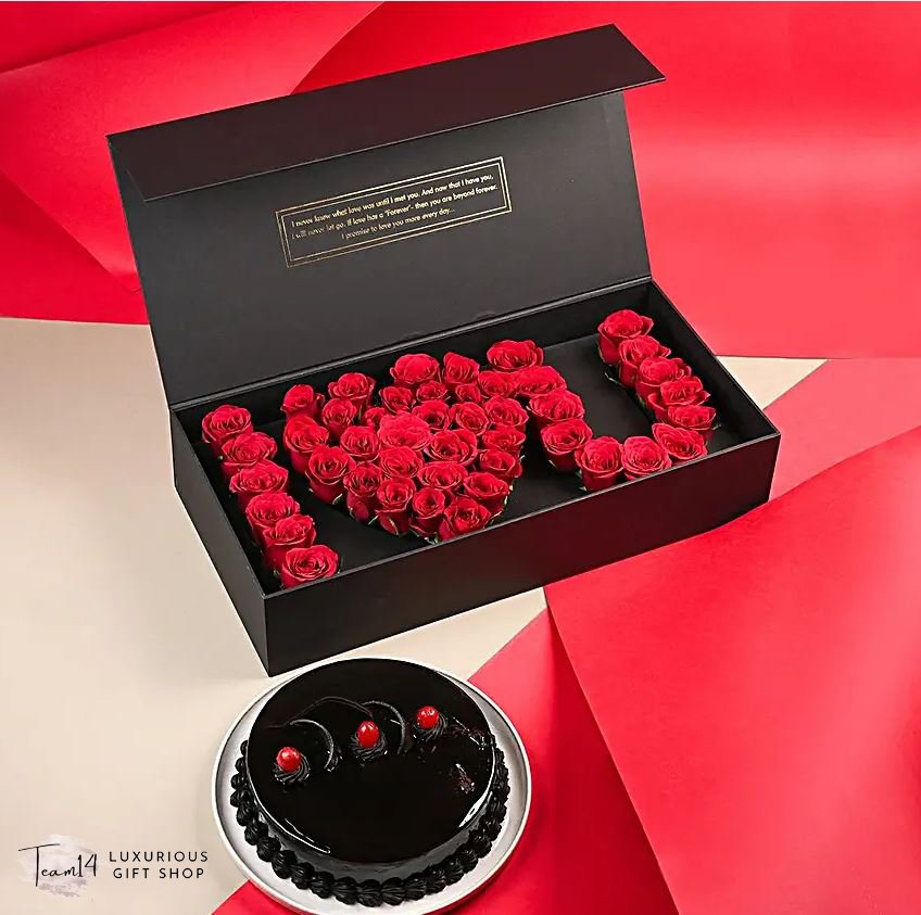 Cake & Flower Combo T14-028 - Team14bd