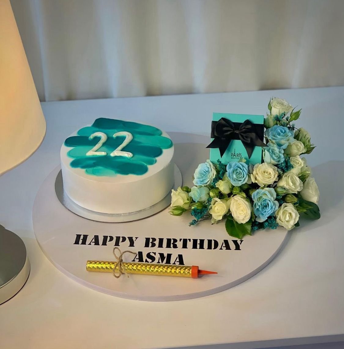 Cake & Flower Combo T14-030 - Team14bd